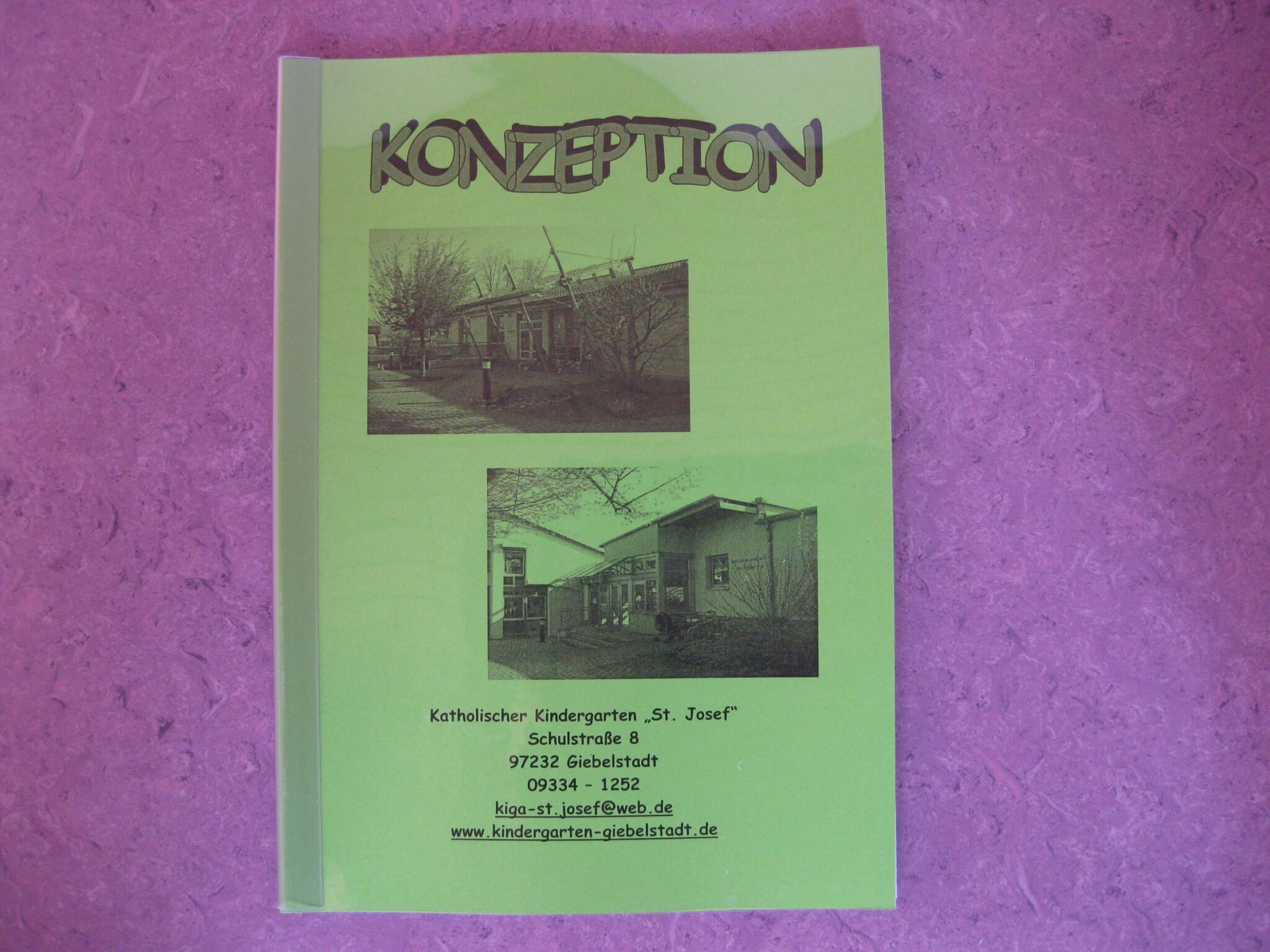 Pädagogische Konzeption - Kindergarten Giebelstadt